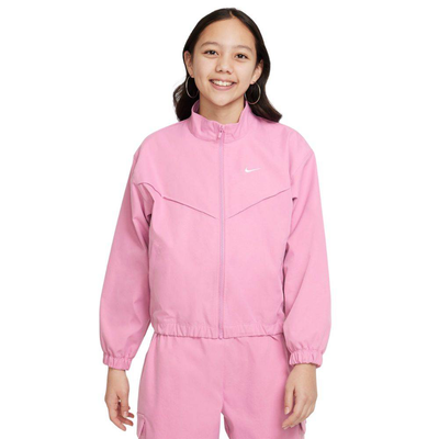 Girls lightweight oversized jacket