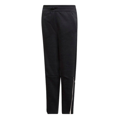 Girls z.n.e. 3.0 slim pants, Black / White, medium