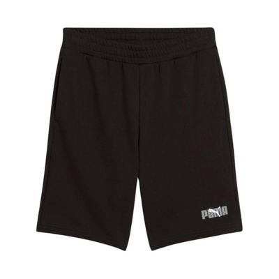 Essentials logo lab short training, Black, medium