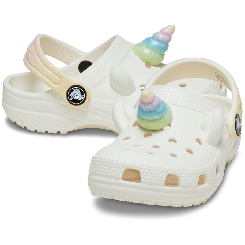 Crocs toddlers classic i am rainbow unicorn clog 209701-null
