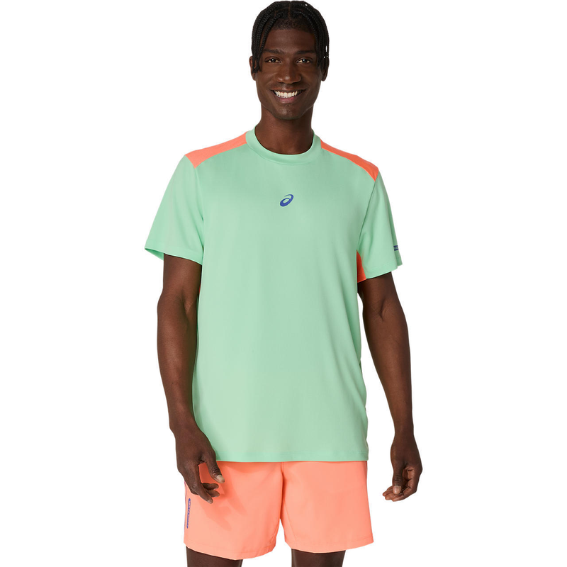 Asics mens padel court ss top-null