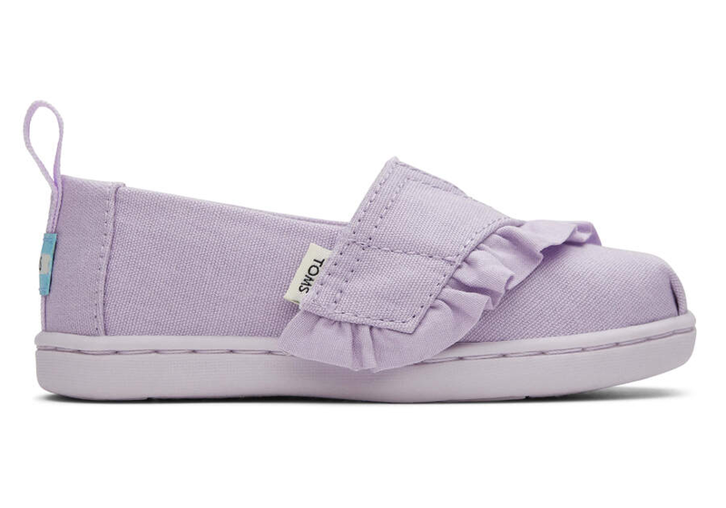 Product image: Toms tiny canvas/ruffle light orchid-null