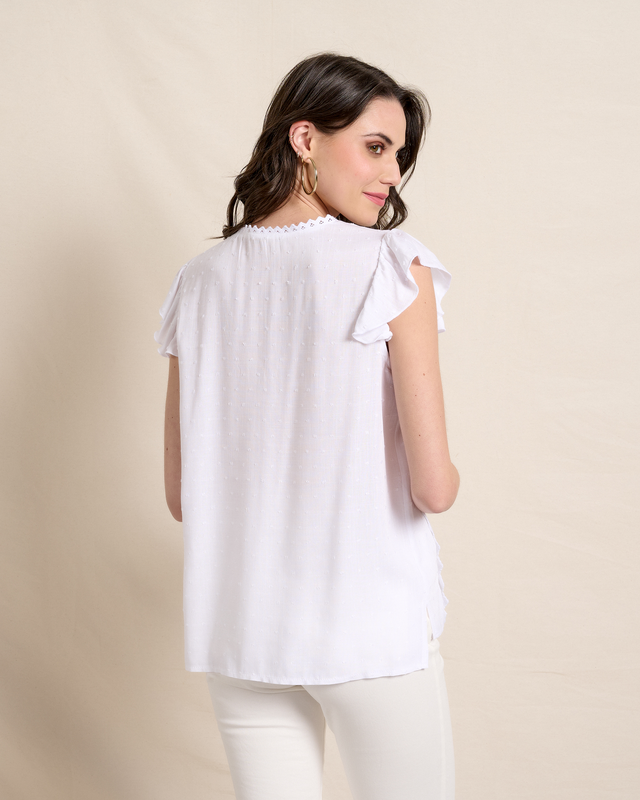 Blouse cotton embossed image number null