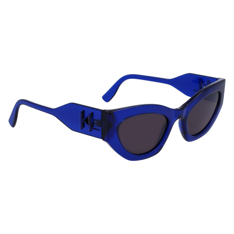 Blue injected sunglasses-null