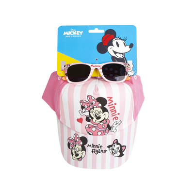 Minnie cap & sunglasses set, , medium
