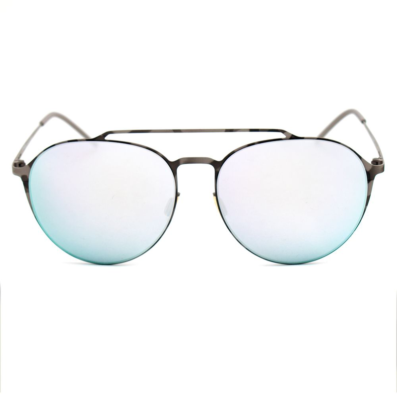 Gray metal sunglasses-null