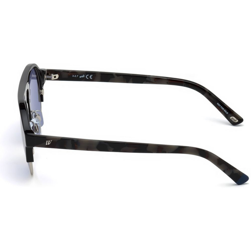 Black acetate sunglasses-null