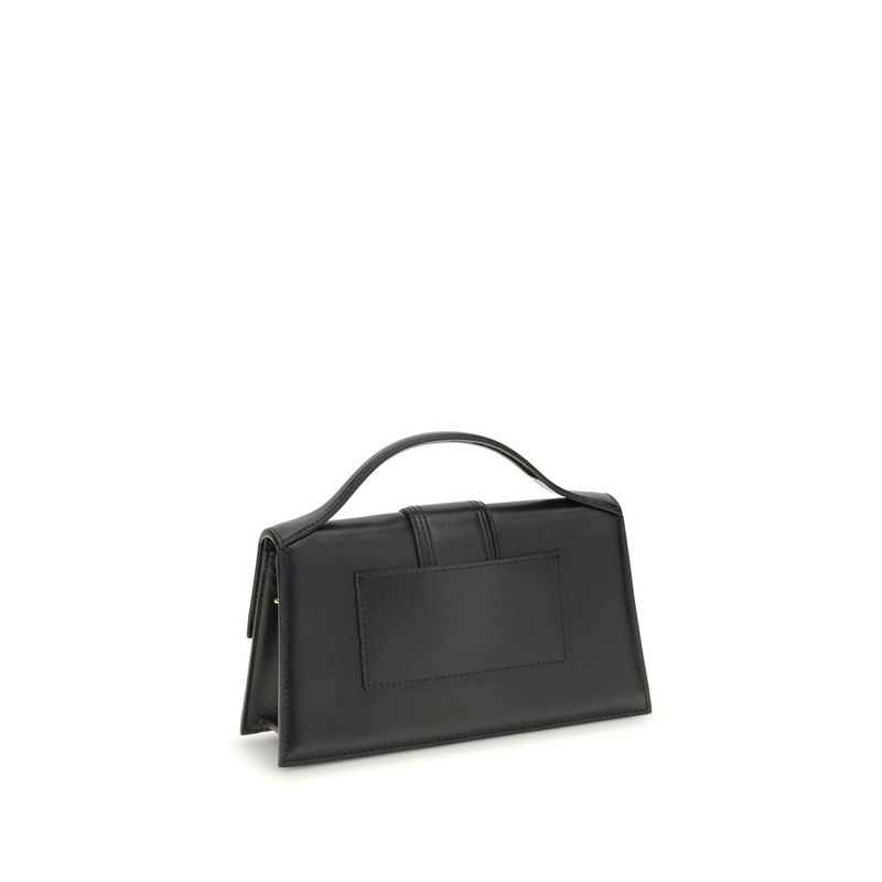 Black calf leather bos taurus handbag-null