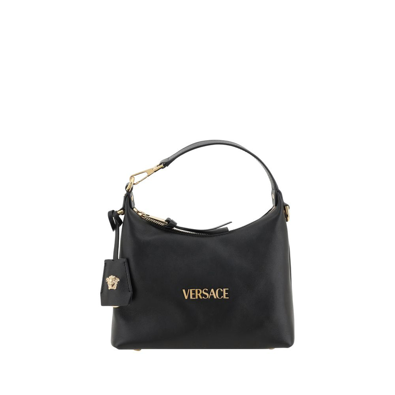 Black calf leather bos taurus handbag-null