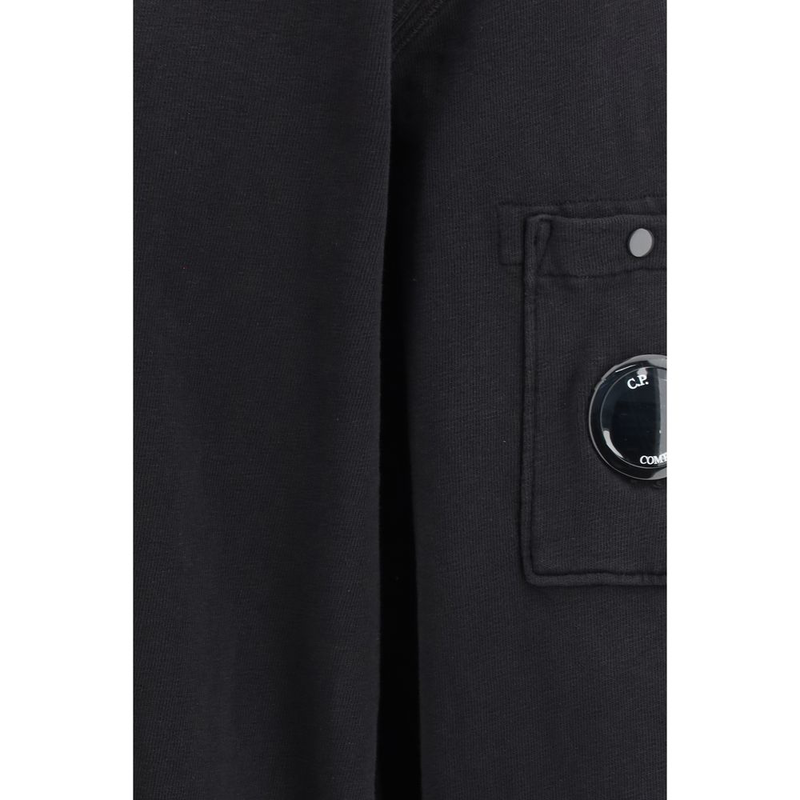 Black cotton sweatshirt-null