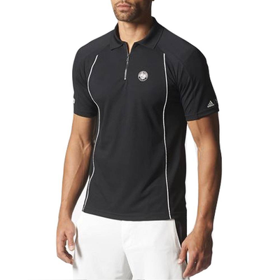 Rolan garros y3 polo, Black, medium