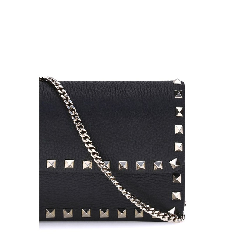 Black calf leather bos taurus wallet-null