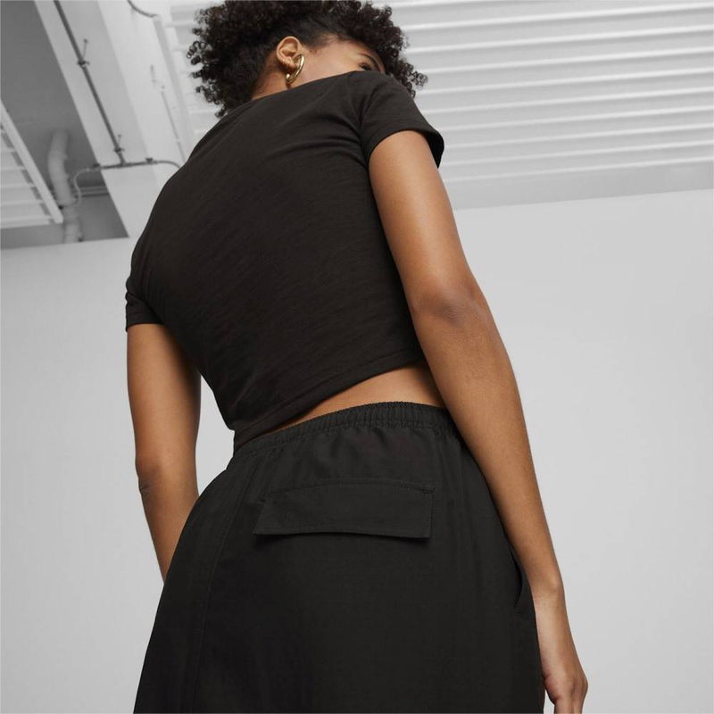 Dare to midi woven skirt image number null
