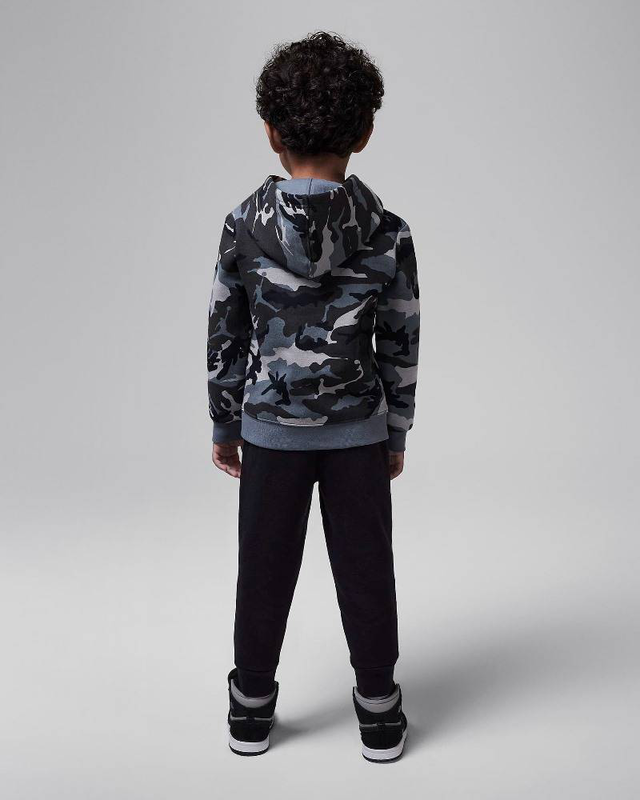 Nike jordan little kids mj mvp camo fleece pullover set-null