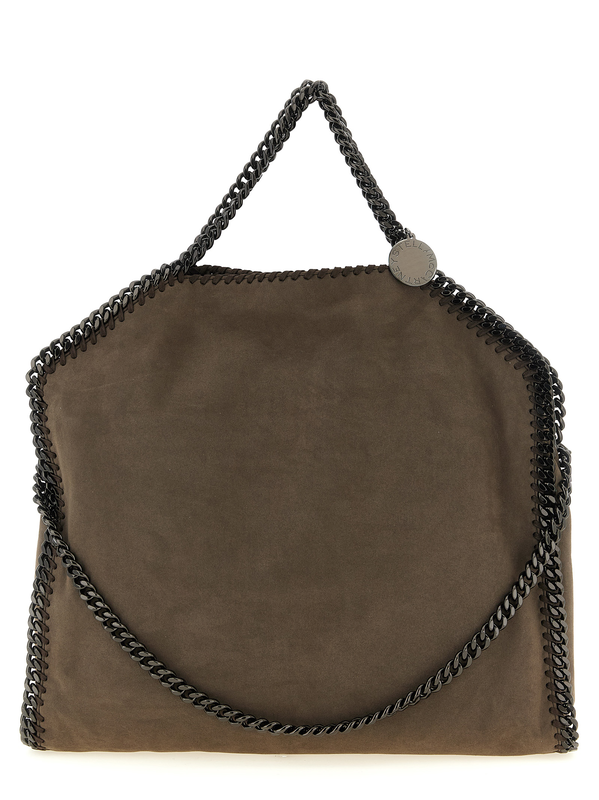 Gray polyamide handbag-null