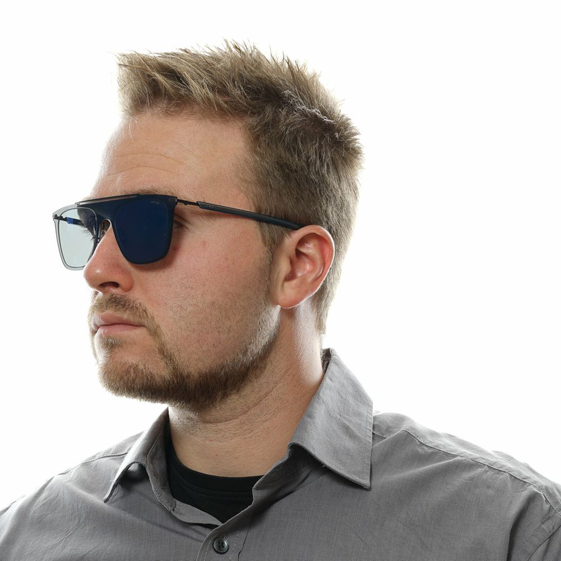 Blue metal & plastic sunglasses-null