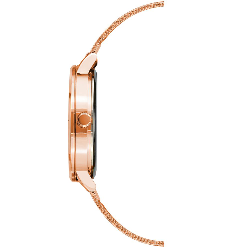 Multicolor stainless steel dress watch-null