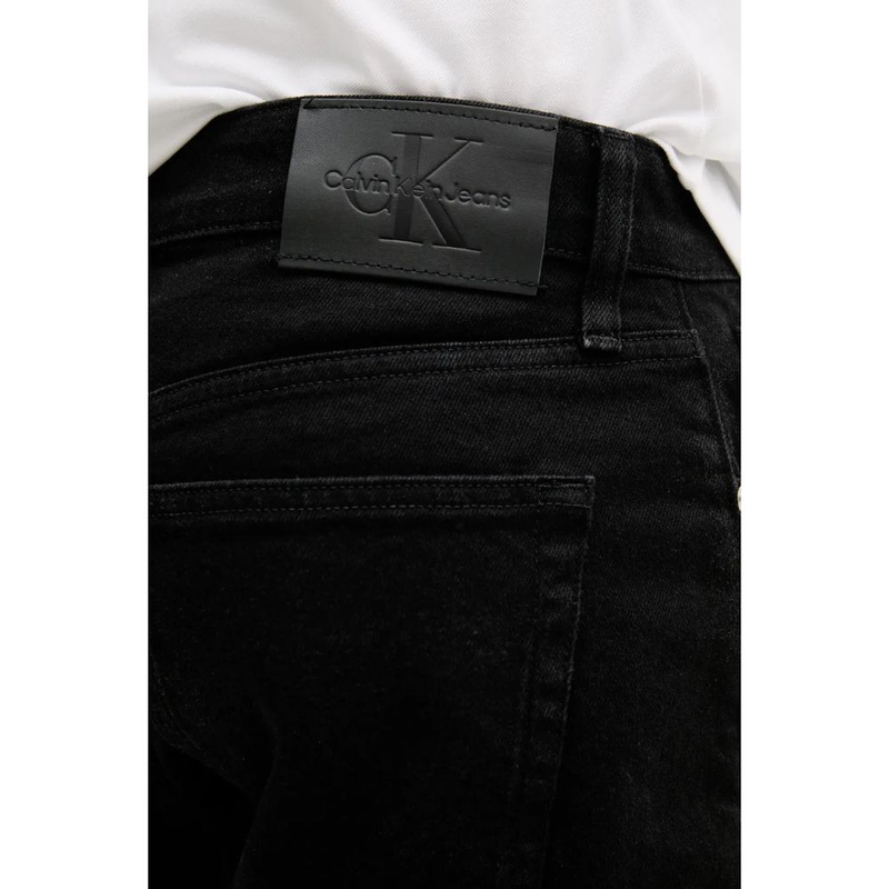 Black cotton bermuda shorts-null