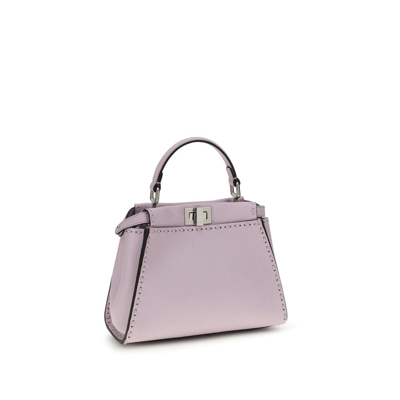 Purple calf leather bos taurus handbag-null