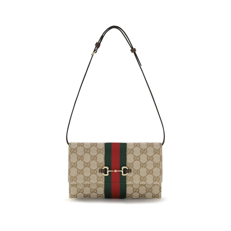 Brown polyester wallet-null