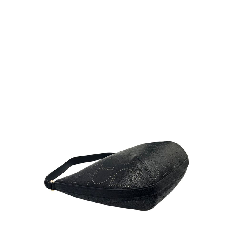Black pu women handbag-null