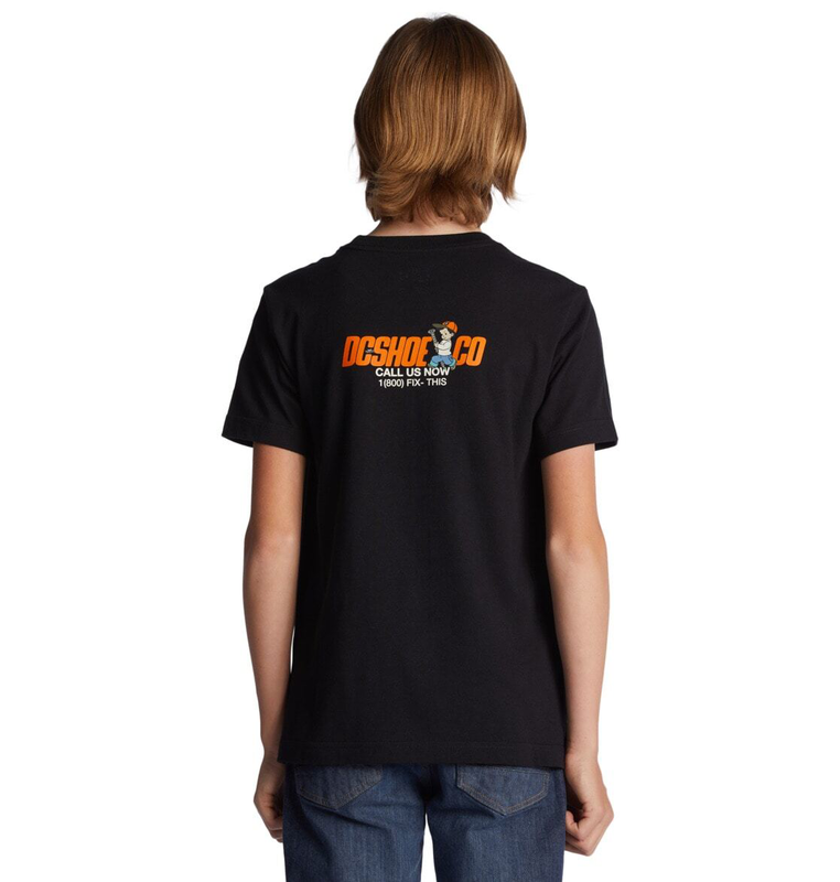 Dc boy t-shirts fixer upper ss (adbzt03225-kvj0) image number null