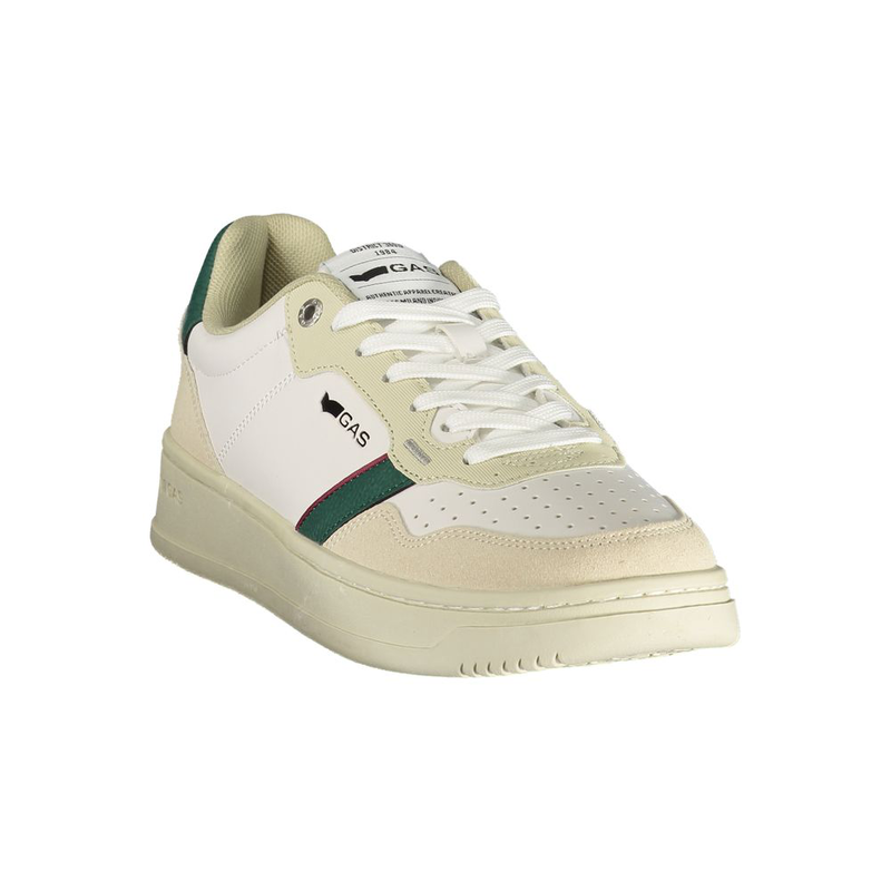 White polyurethane men's sneaker-null