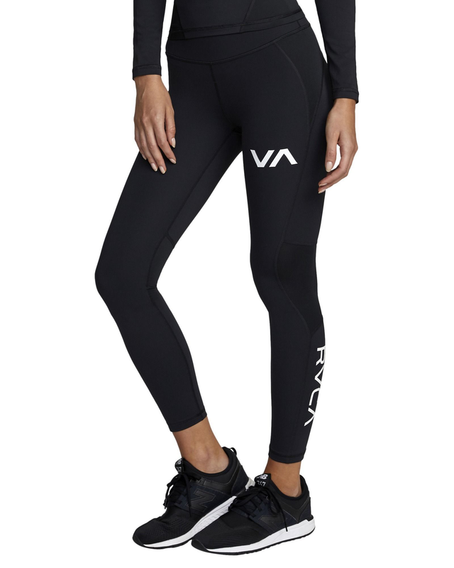 Rvca women compression - sports leggings for women (w4ptwh-1 image number null