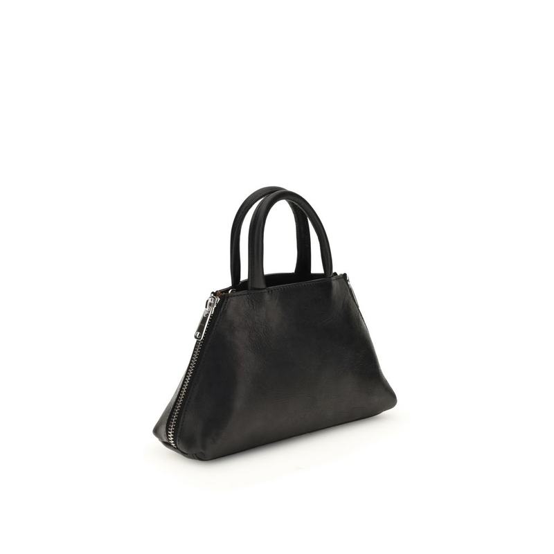 Black calf leather bos taurus shoulder bag-null