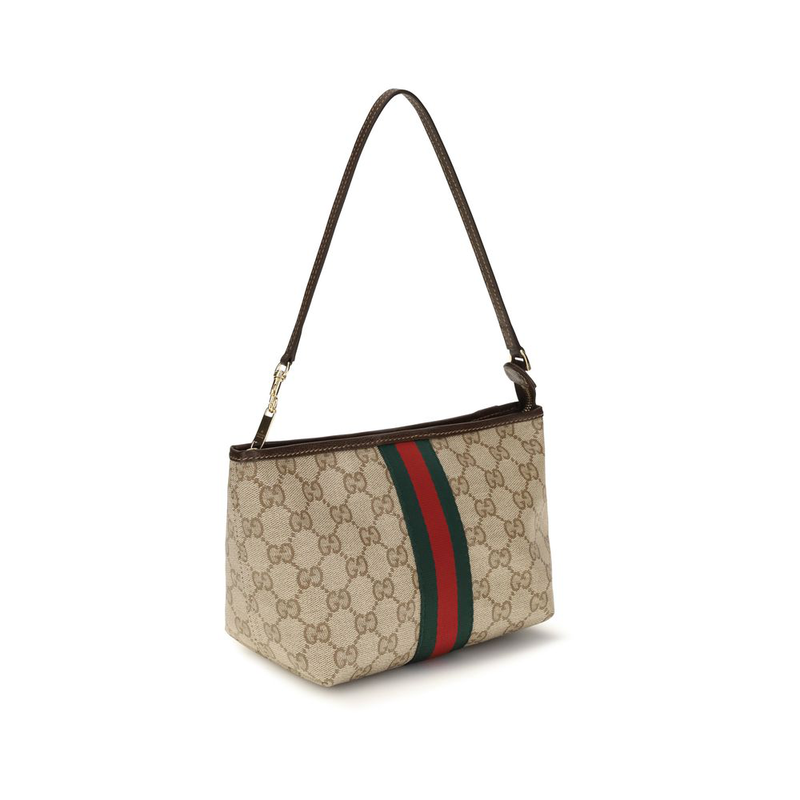 Beige cotton handbag-null