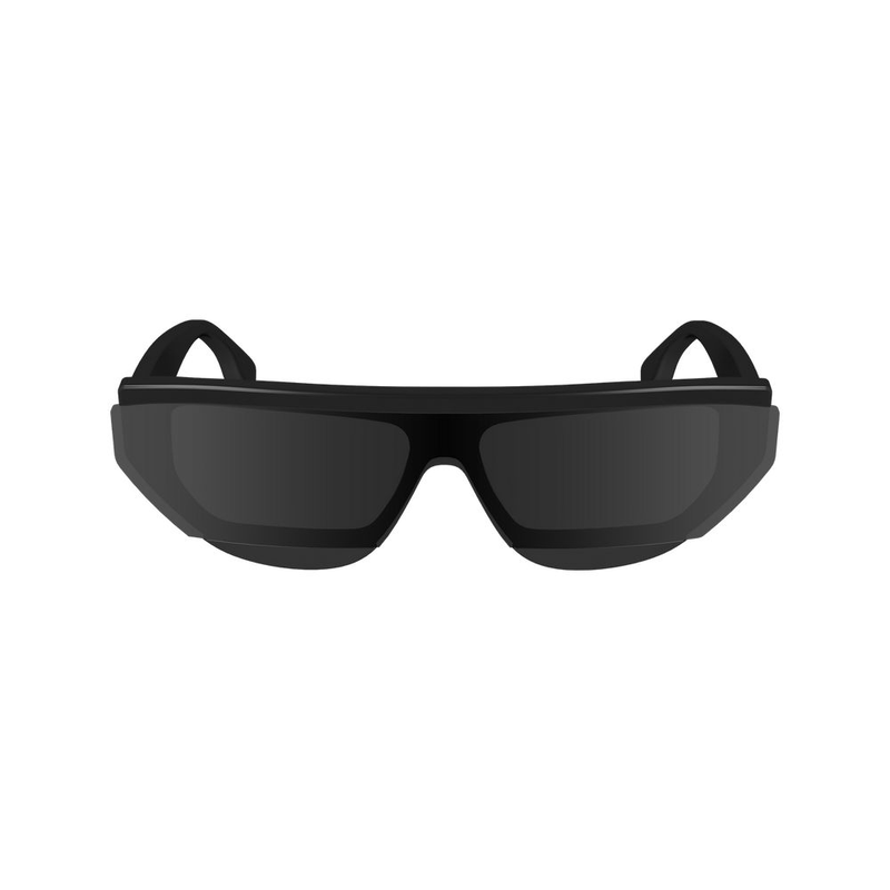 Black plastic sunglasses-null