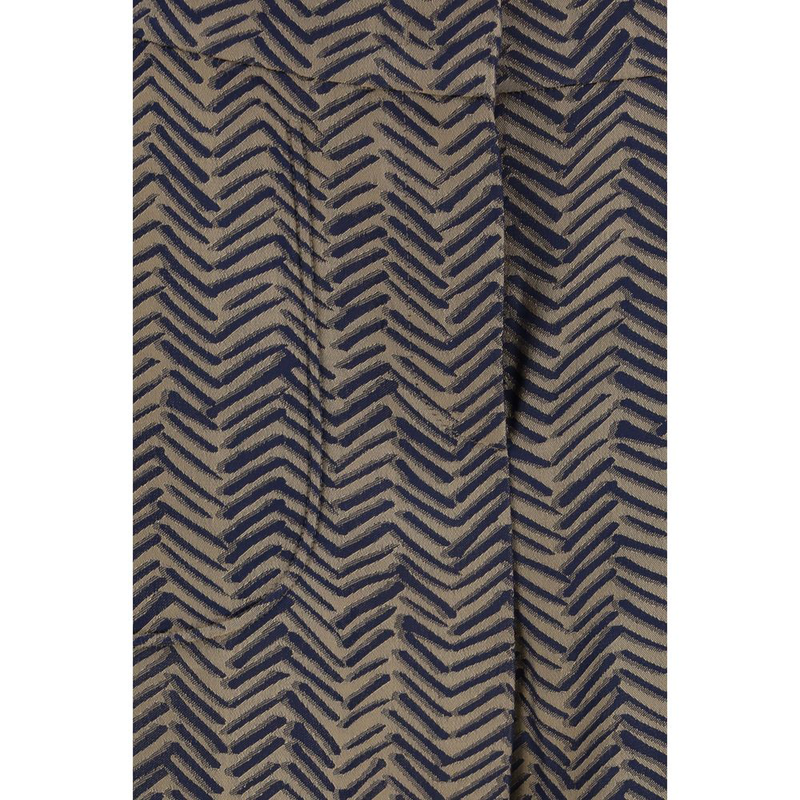 Brown viscose casual pants-null