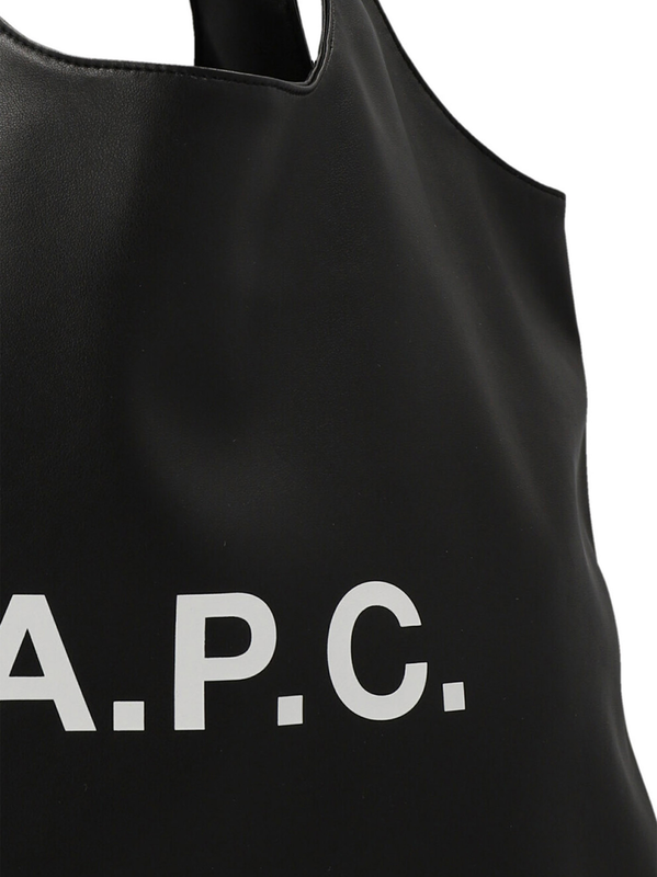 Black polyethylene tote bag-null