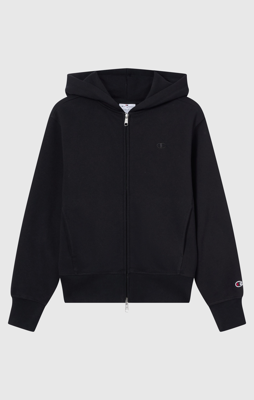 Champion women's full zip hoodie sweatshirt-null