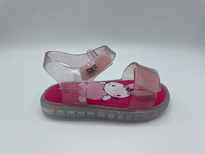 Worldcolors sandals W28802, Rosa-glitt, medium