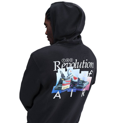 Nike sportswear hoodie club bb fw, Black, medium