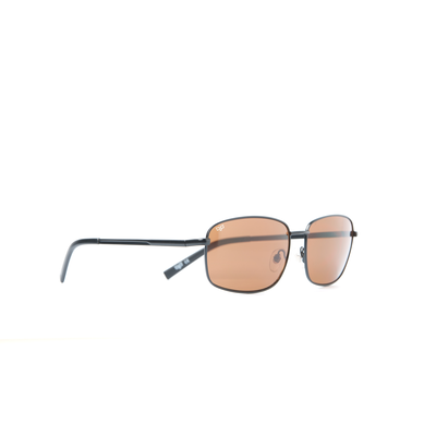 OJO sunglasses man square matte black frame and temples with brown lenses rx, , medium