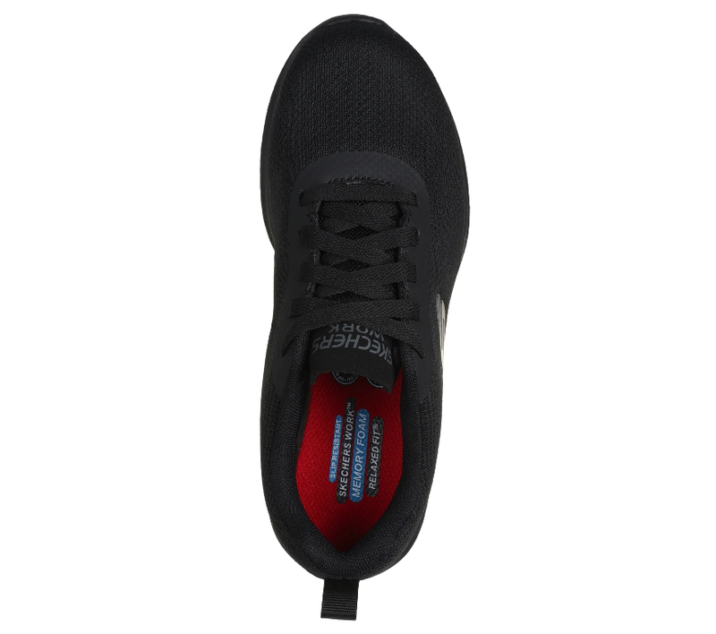 Skechers lace up mesh athletic w/ slip resistant outsole-null
