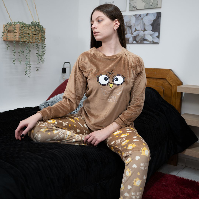 Womens thick velvet pajamas #f5210 image number null