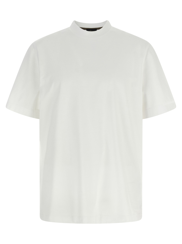 White cotton t-shirt-null