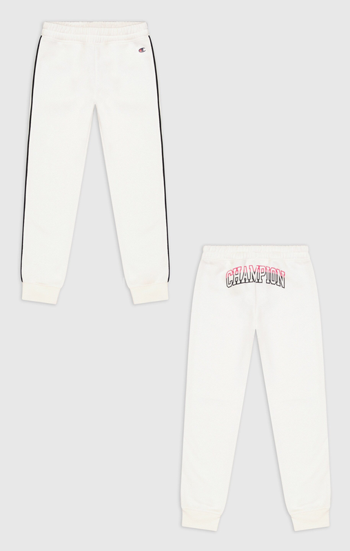 Champion girl rib cuff pants (404810)-white image number null