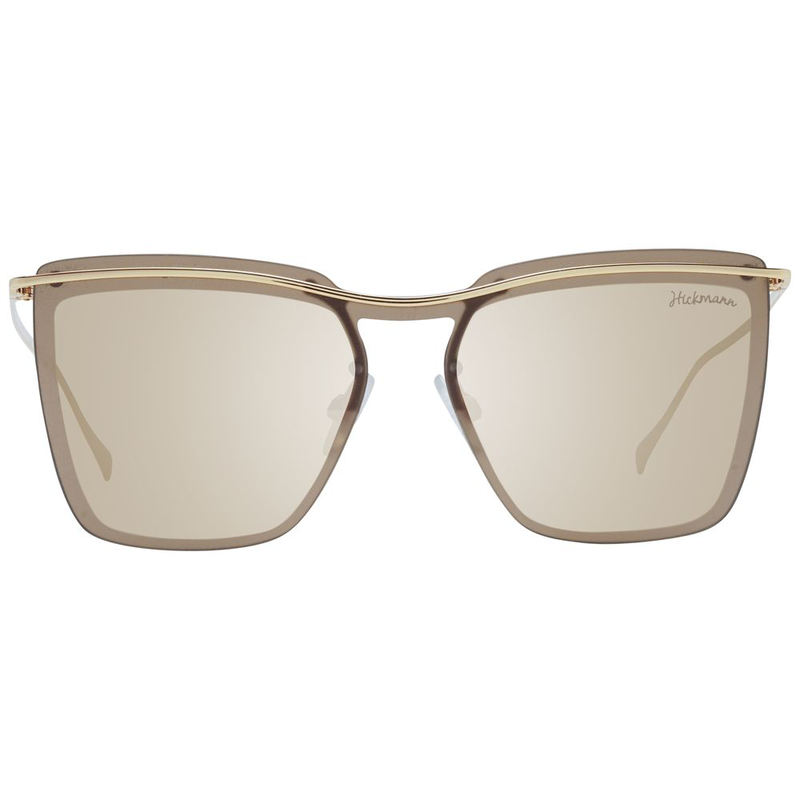 Gold metal sunglasses-null