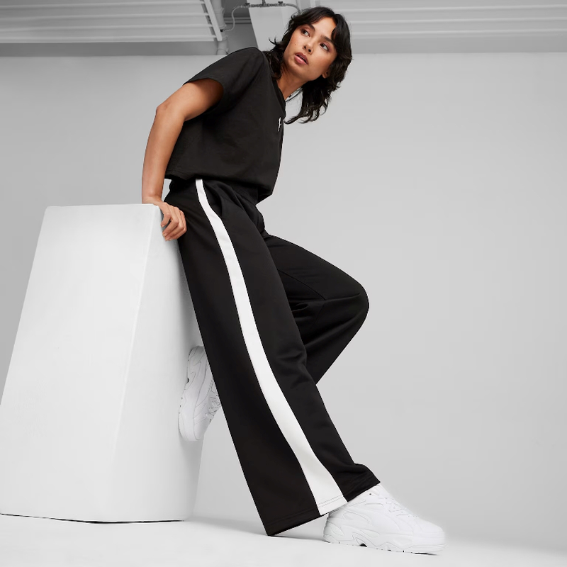 Puma t7 low rise track pants image number null