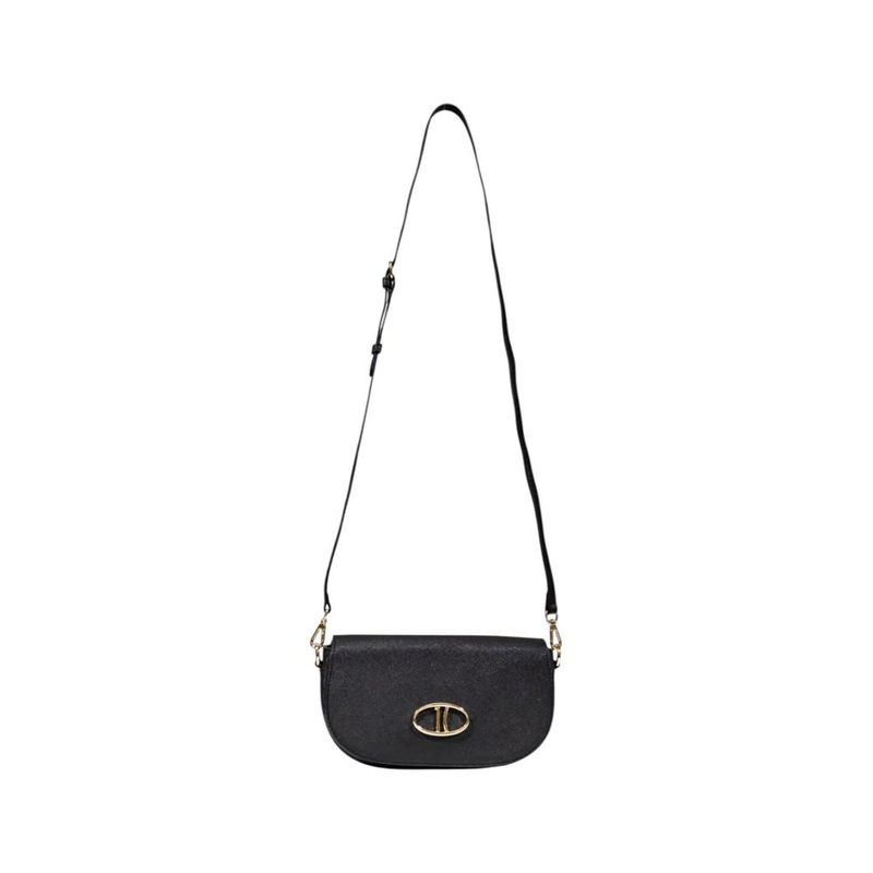 Black pvc handbag-null
