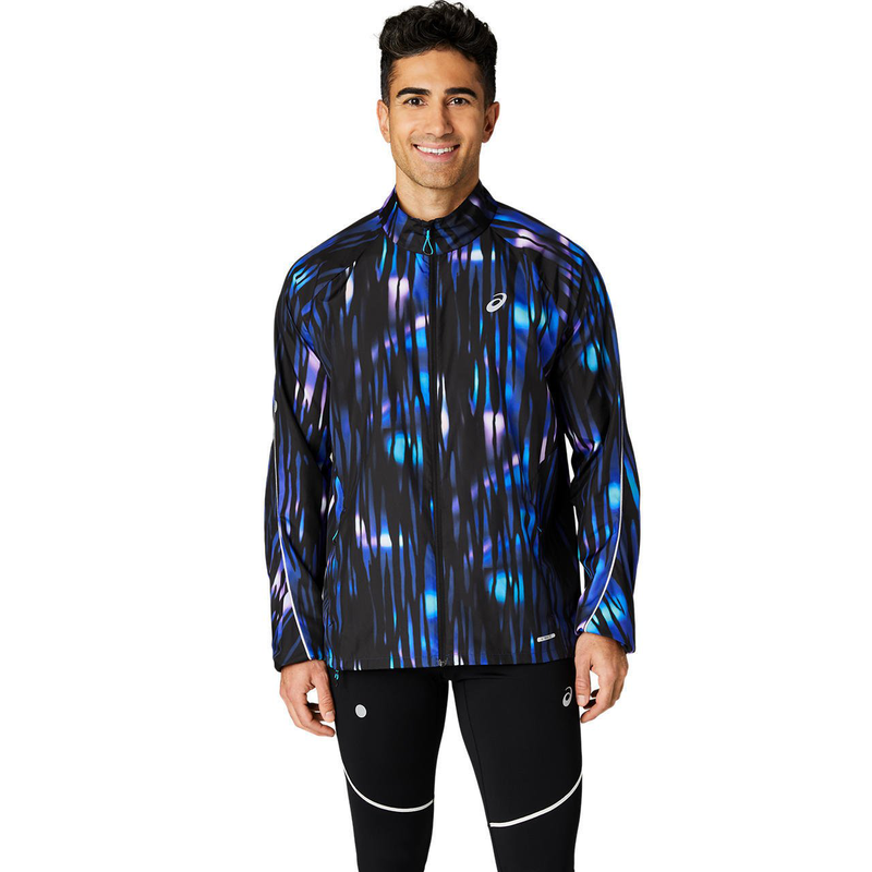 Asics men's road lite-show jacket image number null