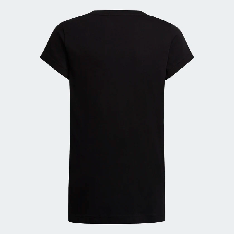 Adidas girls metallic logo tee-null