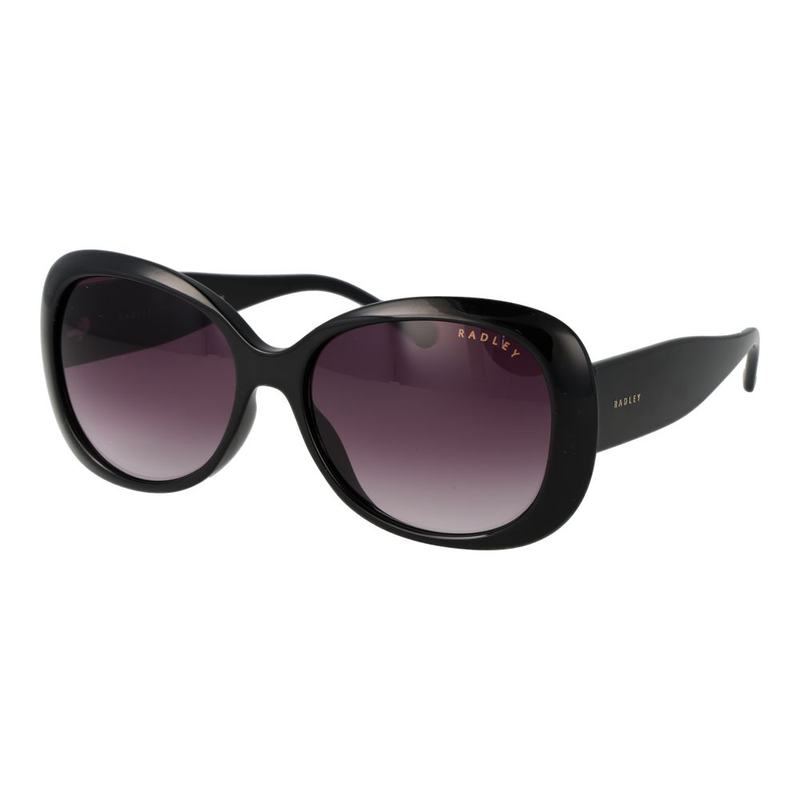 Black polycarbonate sunglasses-null