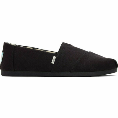 Toms women recycled cot can, Black, medium