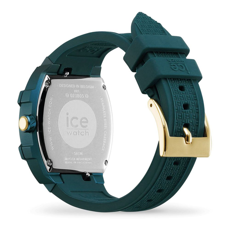 Bicolor synthetic sport watch-null