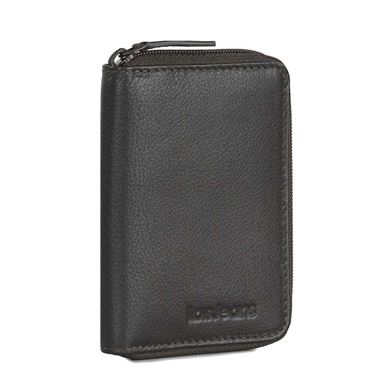Product image: Πορτοφόλι με μπρελόκ ανδρικό lois με rfid δερμάτινο καφέ 205201-02-null